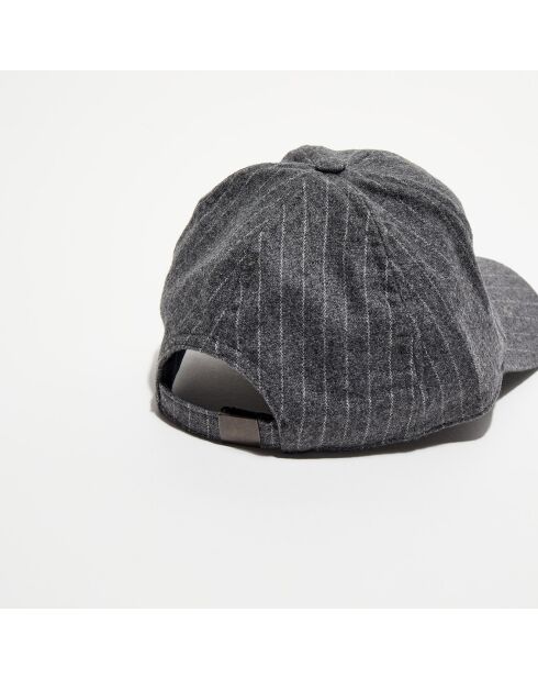 Casquette en Laine mélangée H flanelle gris