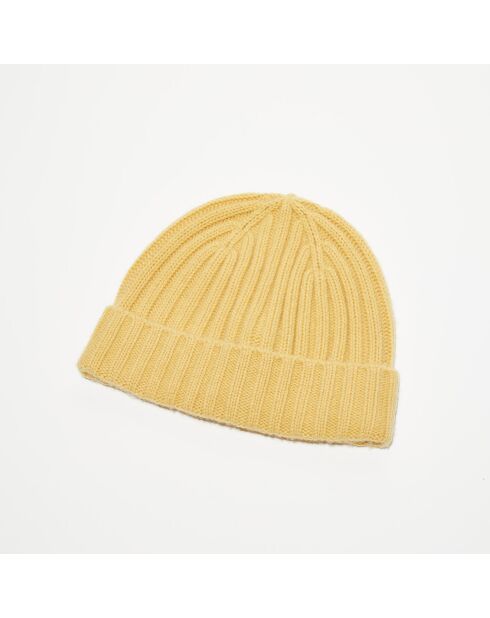 Bonnet en Laine & Cachemire soleil