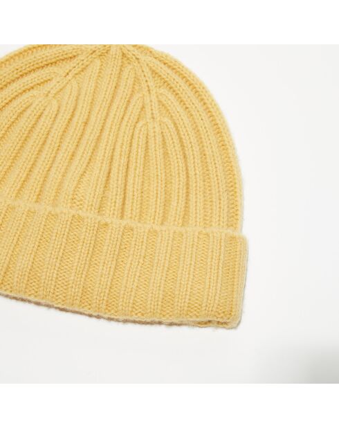 Bonnet en Laine & Cachemire soleil