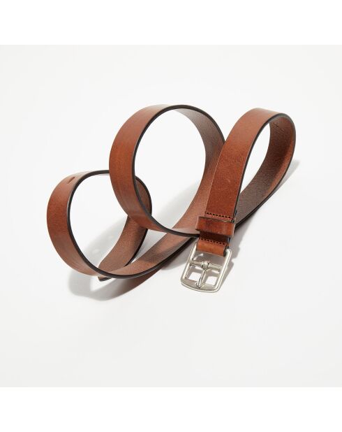Ceinture en Cuir D'Austin brun