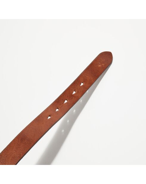 Ceinture en Cuir D'Austin brun