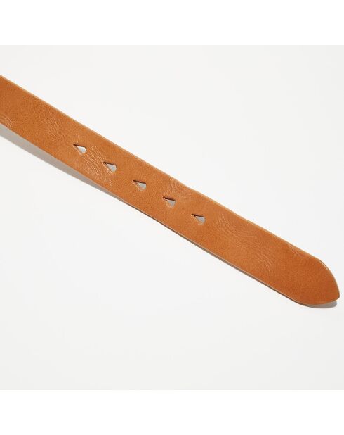 Ceinture en Cuir D'Austin naturel