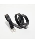 Ceinture en Cuir D'Austin noire