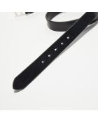 Ceinture en Cuir D'Austin noire