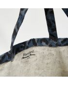 Grand Sac imprimé bleu