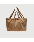 Grand Sac en Velours côtelé clay - 50x35x16 cm