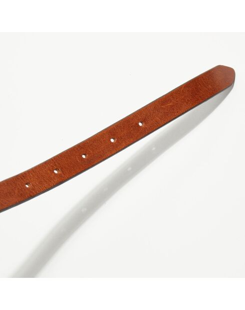 Ceinture en Cuir D'Amour brun