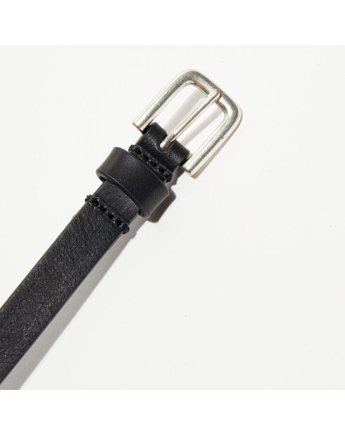 Ceinture en Cuir Apoline noire