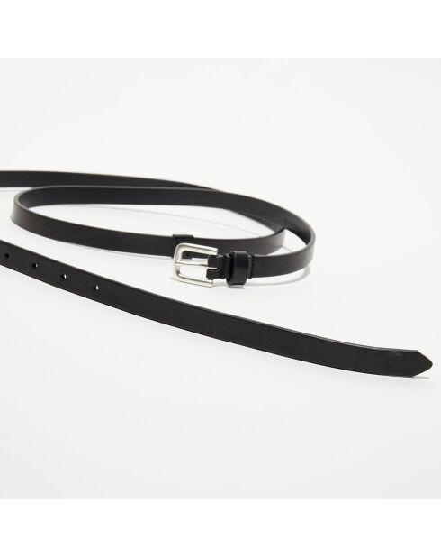 Ceinture en Cuir Apoline noire