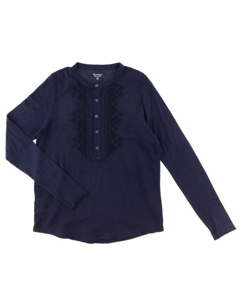 T-Shirt Taenia bleu marine foncé