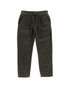Pantalon de Sport en Velours côtelé bronze