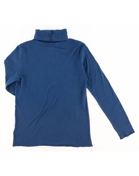 Top Tya bleu polaire