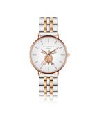 Montre Femme Rose Turtle en Acier rose doré/argenté