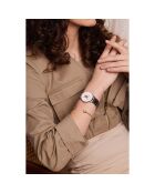 Montre Femme Rose Turtle en Acier rose doré/argenté