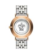 Montre Femme Rose Turtle en Acier rose doré/argenté