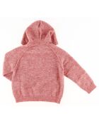 Pull à Capuche en Alpaga & Laine mélangés Macle blush d'hiver