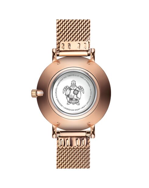 Montre Femme Petite Classique en Acier rose doré