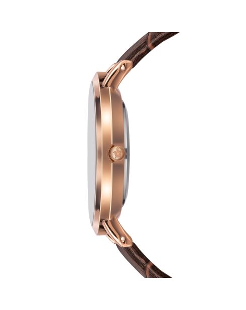 Montre Femme Classique en Cuir marron