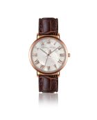 Montre Femme Classique en Cuir marron