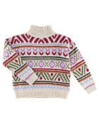 Pull en Laine mélangée Mayalen multicolore