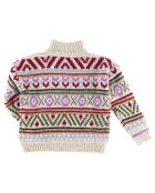 Pull en Laine mélangée Mayalen multicolore