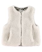 Gilet en Fausse Fourrure Venise naturel