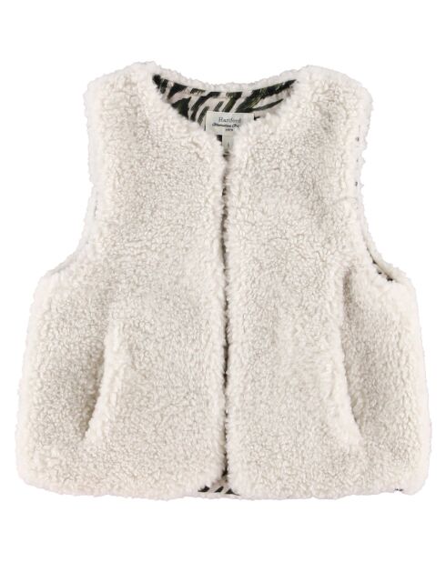 Gilet en Fausse Fourrure Venise naturel