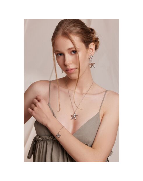 Bracelet Aqora argenté