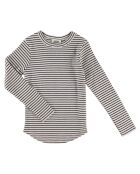 T-Shirt Talaro écru/bleu marine
