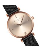 Montre Femme Gold Shore en Acier noire