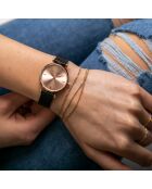 Montre Femme Gold Shore en Acier noire