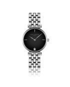 Montre Femme Night Shore en Acier argentée