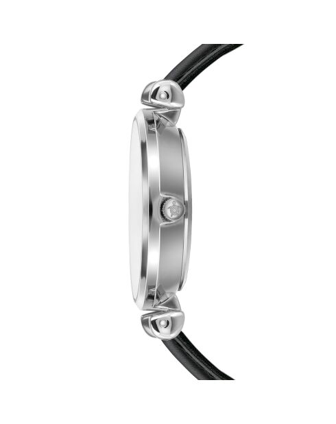 Montre Femme Night Shore en Cuir noire