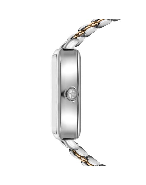 Montre Femme Plaza en Acier rose doré/argenté