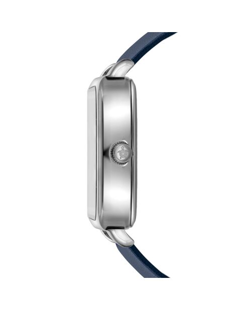 Montre Femme Plaza en Cuir bleu foncé