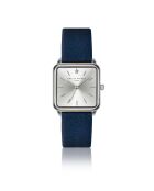 Montre Femme Plaza en Cuir bleu foncé