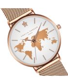 Montre Femme Vacation en Acier rose doré