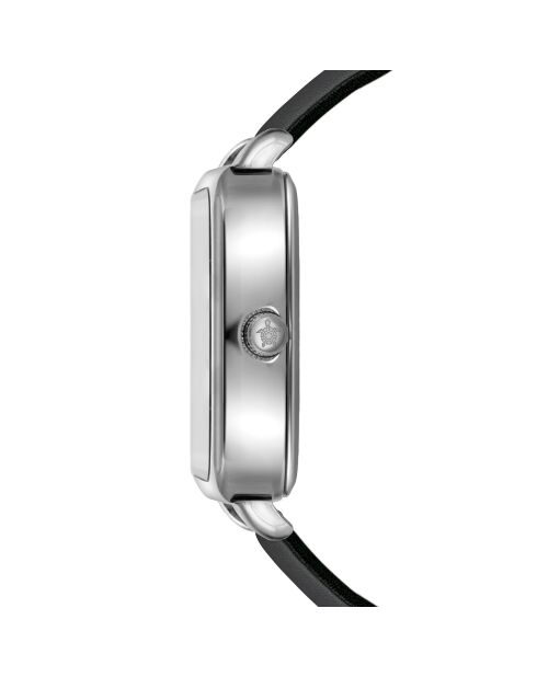 Montre Femme Night Voyage en Cuir noire