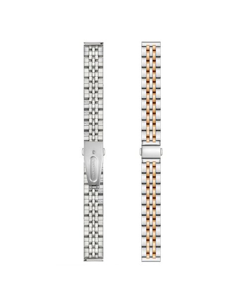 Montre Femme Serenity en Acier rose doré/argenté