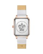 Montre Femme Serenity en Cuir blanche