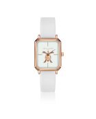 Montre Femme Serenity en Cuir blanche