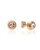 Boucles d'oreilles Sparkle rose doré
