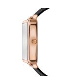 Montre Femme Joyful Journey en Cuir noire