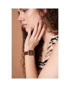 Montre Femme Joyful Journey en Cuir marron