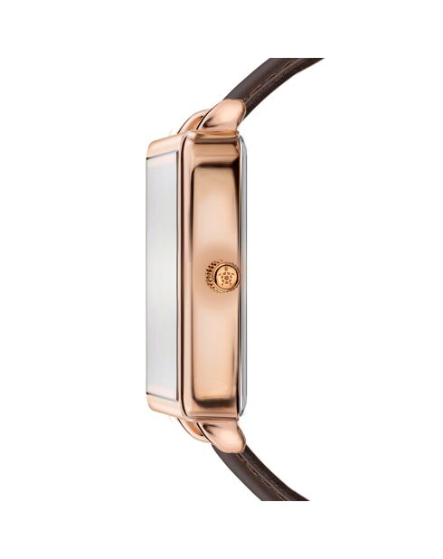 Montre Femme Joyful Journey en Cuir marron