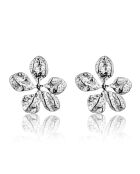 Boucles d'oreilles Zavira argentées