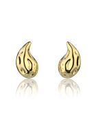 Boucles d'oreilles Lirien dorées