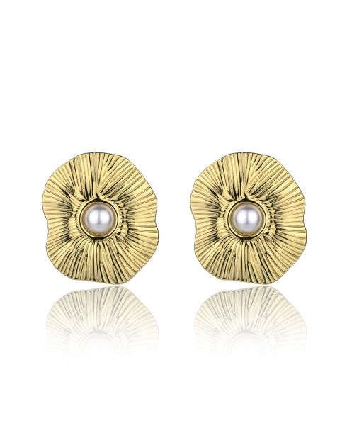 Boucles d'oreilles Zephyra dorées