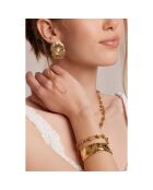 Boucles d'oreilles Zephyra dorées