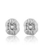 Boucles d'oreilles Zephyra argentées